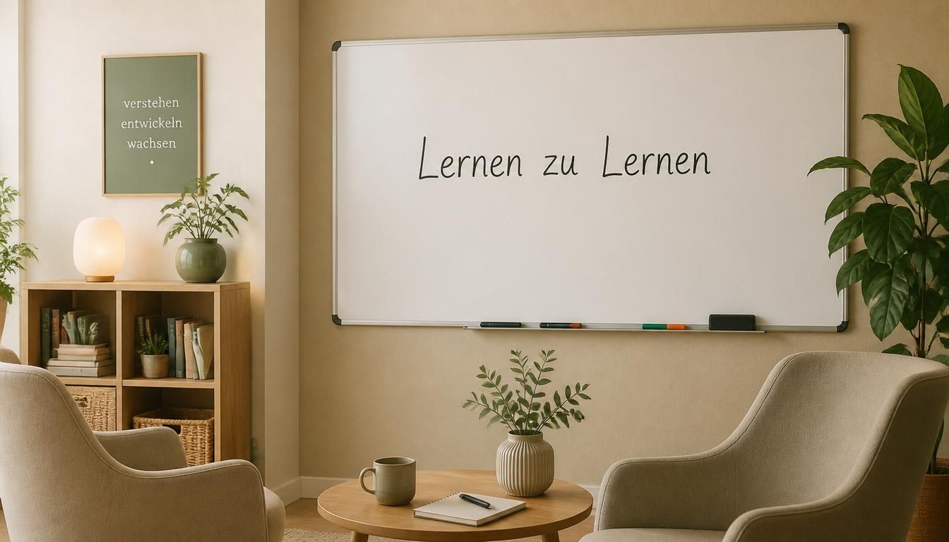 Lernen zu Lernen – Lernraum mit Whiteboard